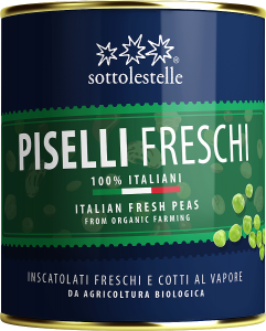100% Italian Fresh Peas