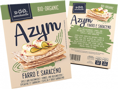 Azym Pane Azzimo di Farro e Grano Saraceno