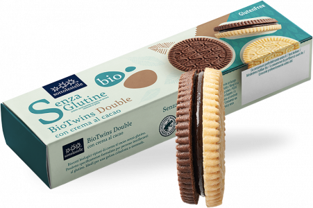 BioTwins Double con Crema al Cacao