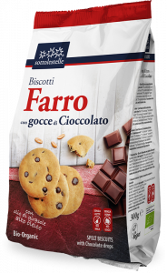Biscotti di Farro con gocce di cioccolato