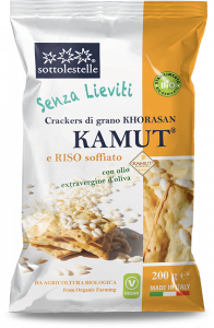 Crackers Khorasan Kamut® e Riso Soffiato