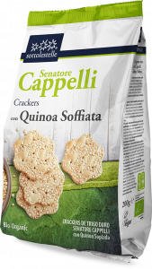 Senatore Cappelli and Puffed Quinoa Crackers