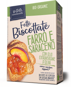 Fette Biscottate di Farro con Grano Saraceno