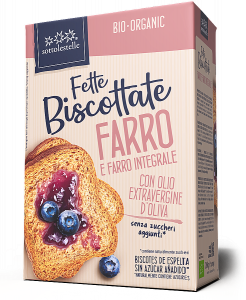 Fette Biscottate di Farro e Farro Integrale