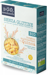 Multicereals Tortiglioni Pasta with Quinoa - Gluten Free