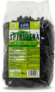 Penne Pasta with Spirulina