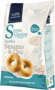Gluten-Free Taralli with sesame seeds and chia seeds