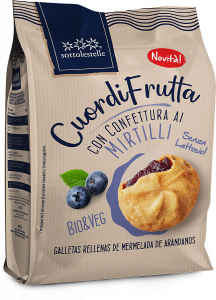 CuordiFrutta Biscuits with Blueberries Jam
