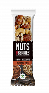Nuts&Berries Barretta con Frutta Secca Tostata e Cioccolato