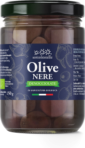 Olive Nere Denocciolate Italiane