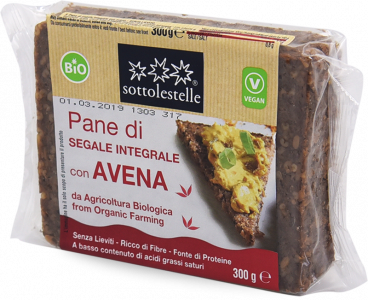Pane di Segale Integrale con Avena