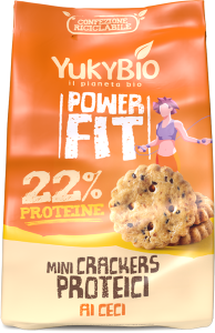 PROTEIN MINICRACKERS WITH CHICKPEAS