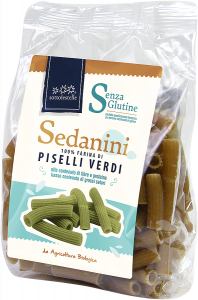 Sedanini Pasta 100% Green Peas