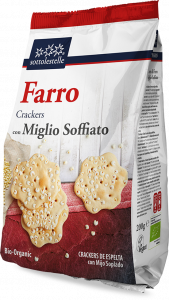 Spelt and Puffed Millet Crackers