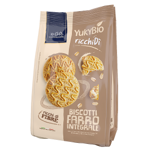 YukyBio Spelt Integral Biscuits with Oatmeal Bran